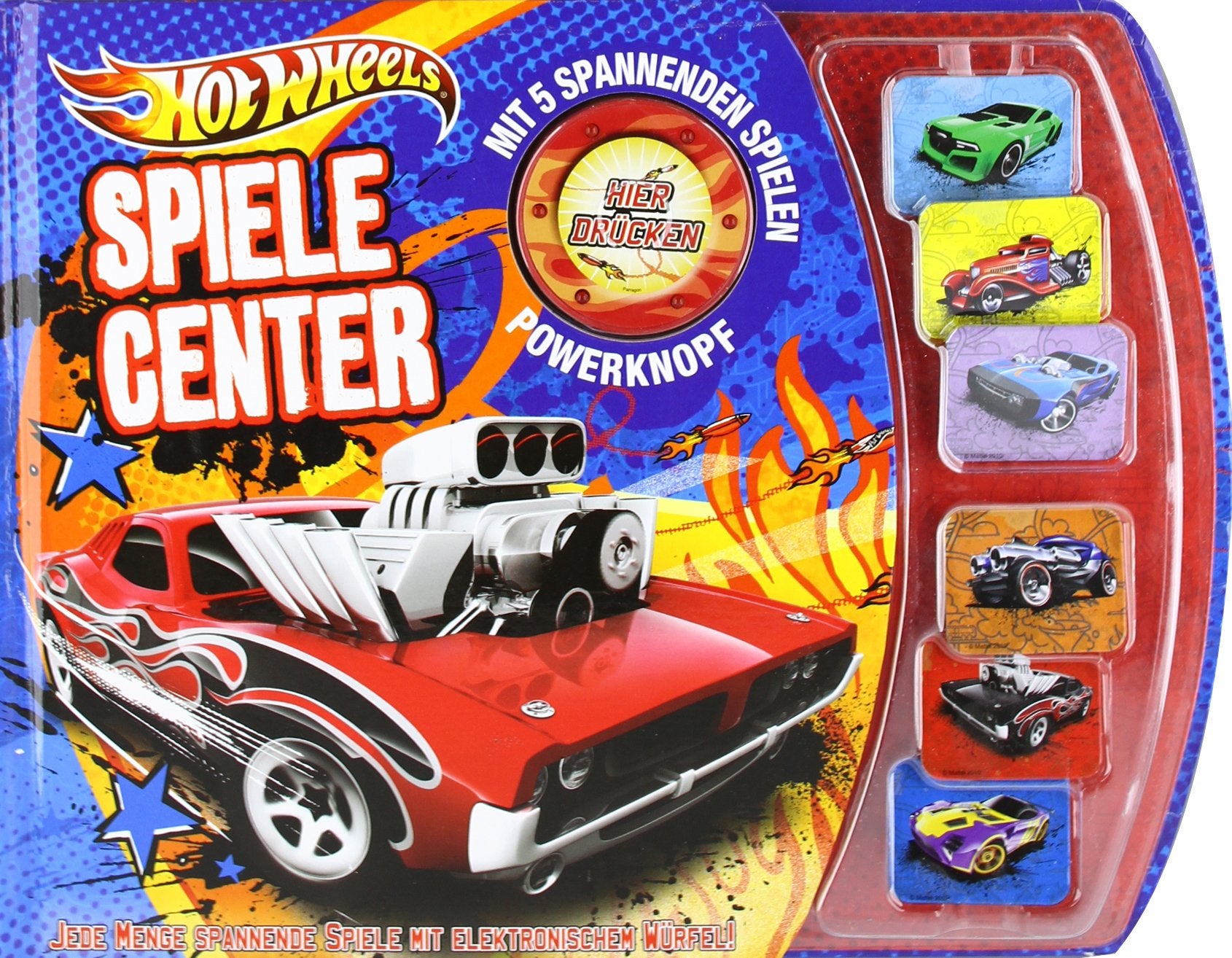 Hotwheels Soundspiel: Jede Menge spannende Spiele mit elektronischem Würfel!. Mit 5 spannenden Spielen Children's books