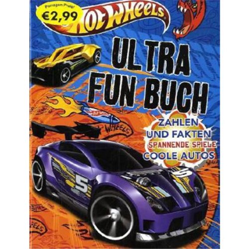 Hotwheels Turbo Malspaß: Zahlen und Fakten. Spannende Spiele. Coole Autos Children's books