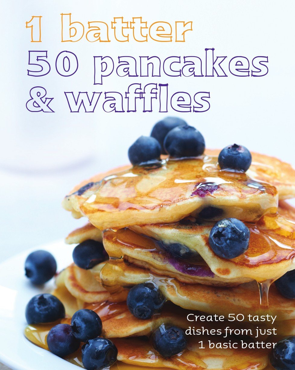1 Batter 50 Pancakes & Waffles Leisure, Home & Garden