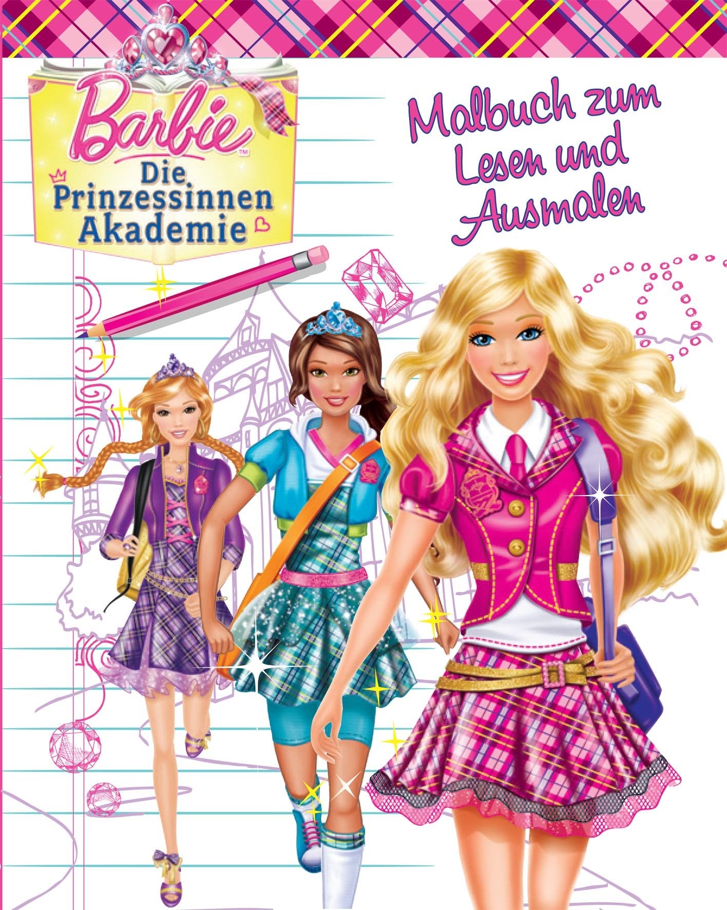 Barbie: Malen Prinzessinnenakademie Children's books