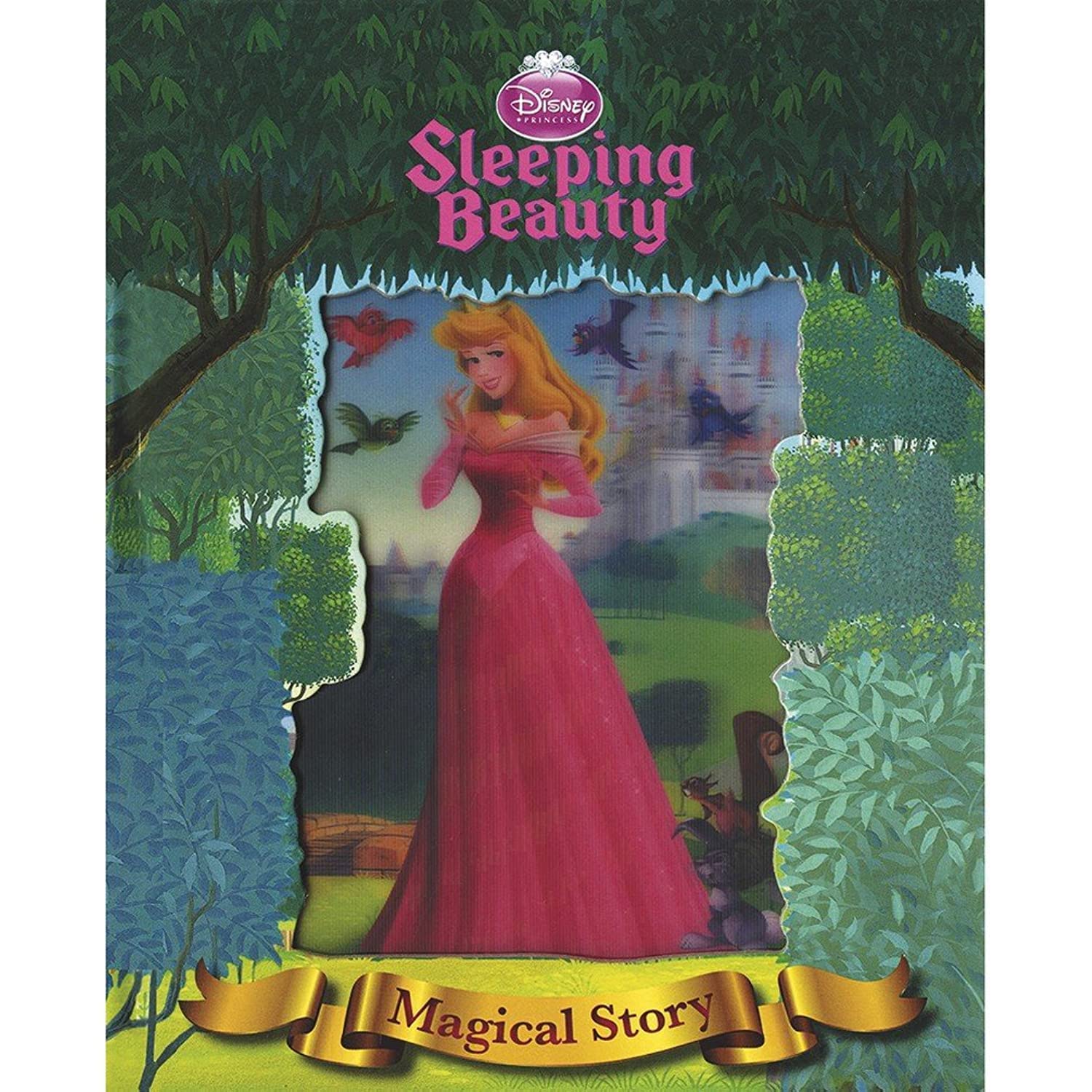 Disney Sleeping Beauty Magical Story with Amazing Moving Picture Cover Novels & Short Stories