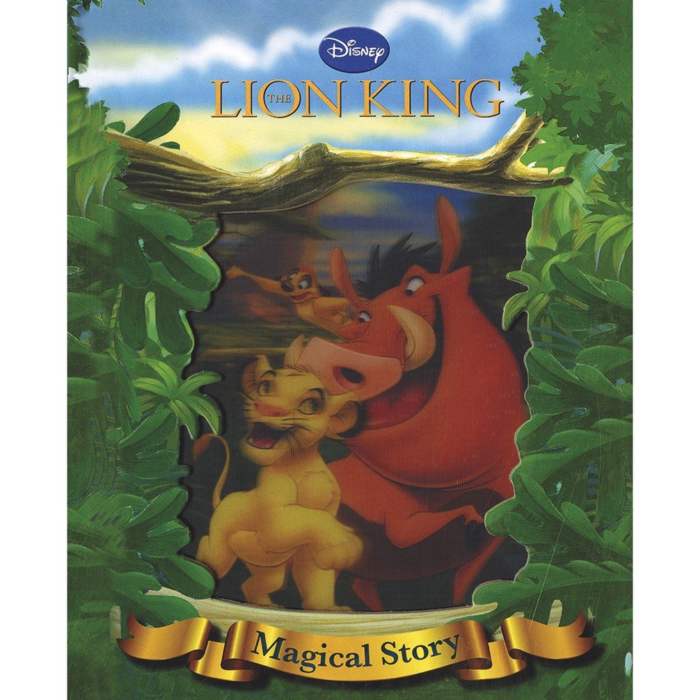 Disney Lion King Magical Story with Amazing Moving Picture Cover book