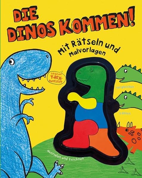 Dino Activity & Stifte 1 (Brüll) Children's books