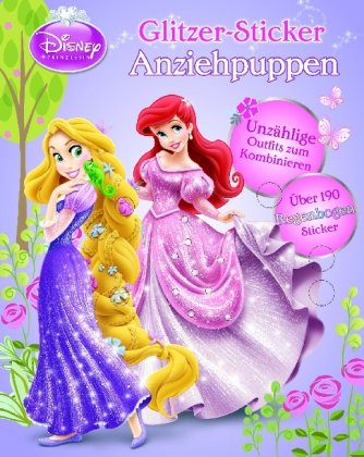 Glitzer-Anziehpuppen 2: Stundenlanger Styling-Spaß für kleine Prinzessinnen! Children's books