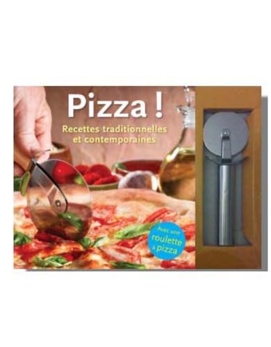 Pizza !: Recettes traditionnelles et contemporaines, avec une roulette book