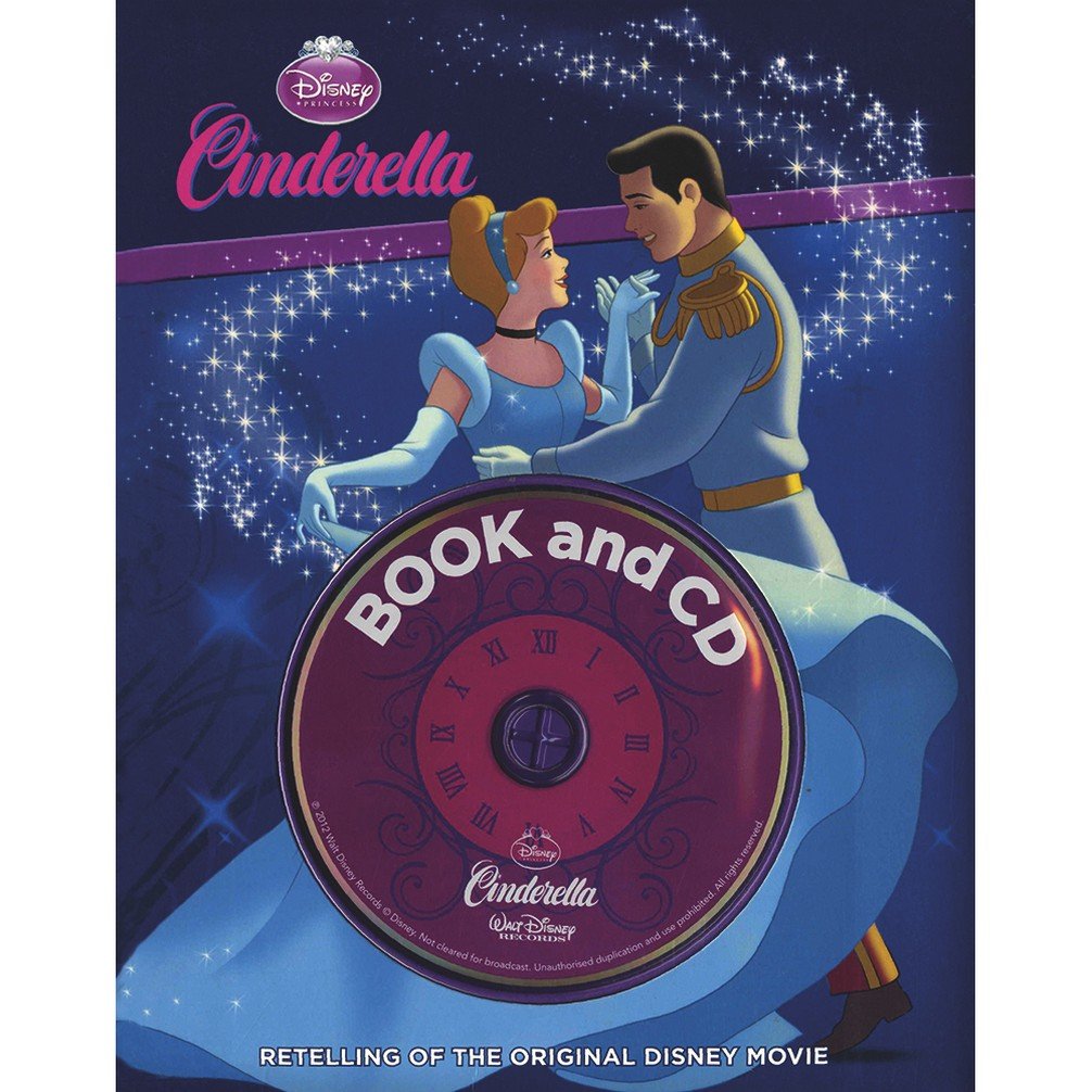 Disney Cinderella Padded Storybook and Singalong CD Novels & Short Stories