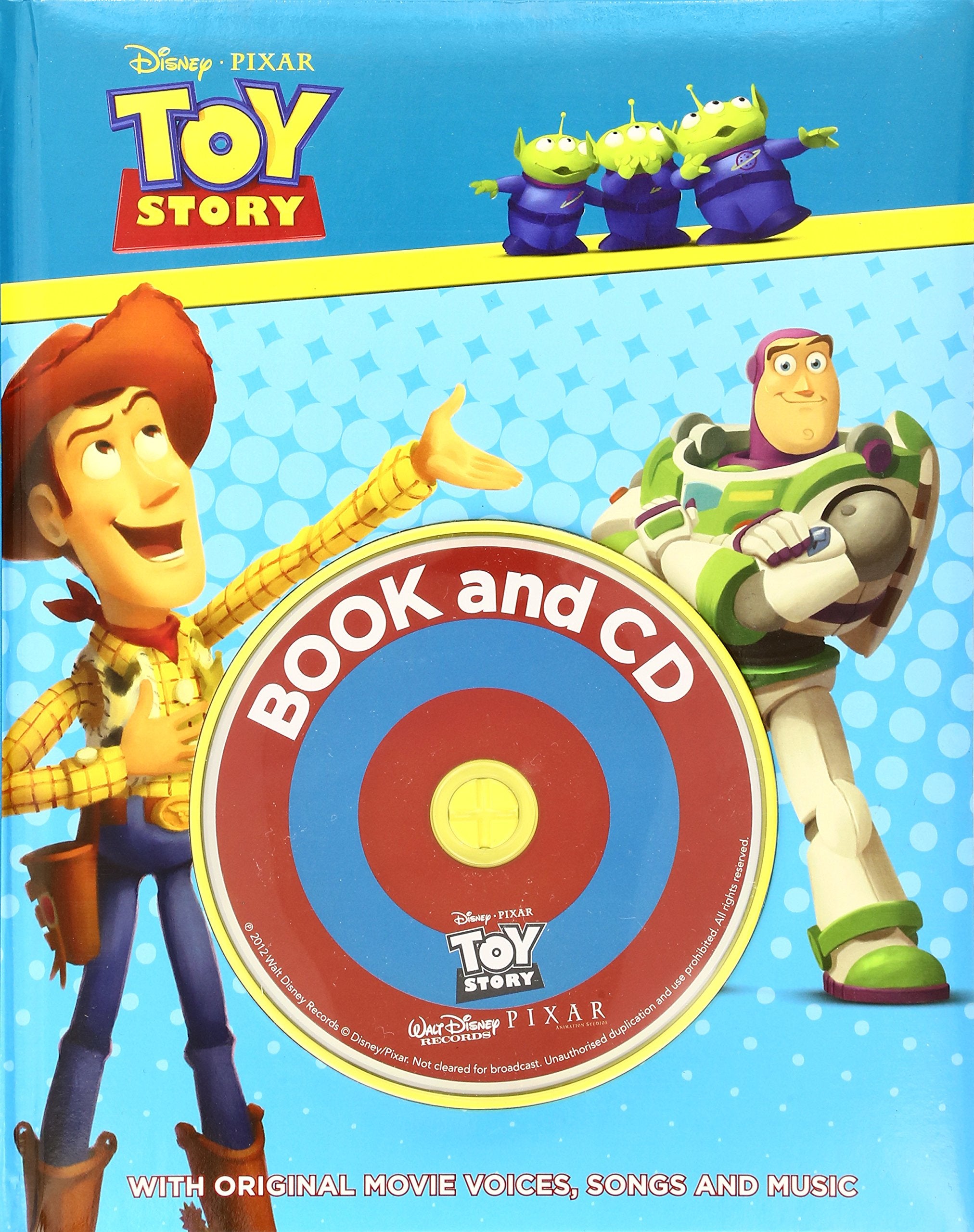 Disney Pixar Toy Story Padded Storybook and Singalong CD Novels & Short Stories