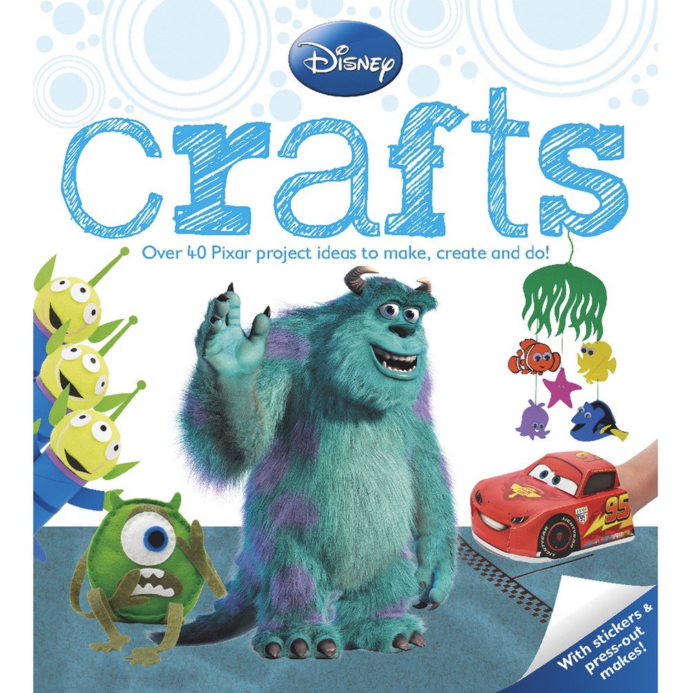 Disney Pixar Crafts: Over 40 Pixar project ideas to make, create and do! Tiptoi & Games