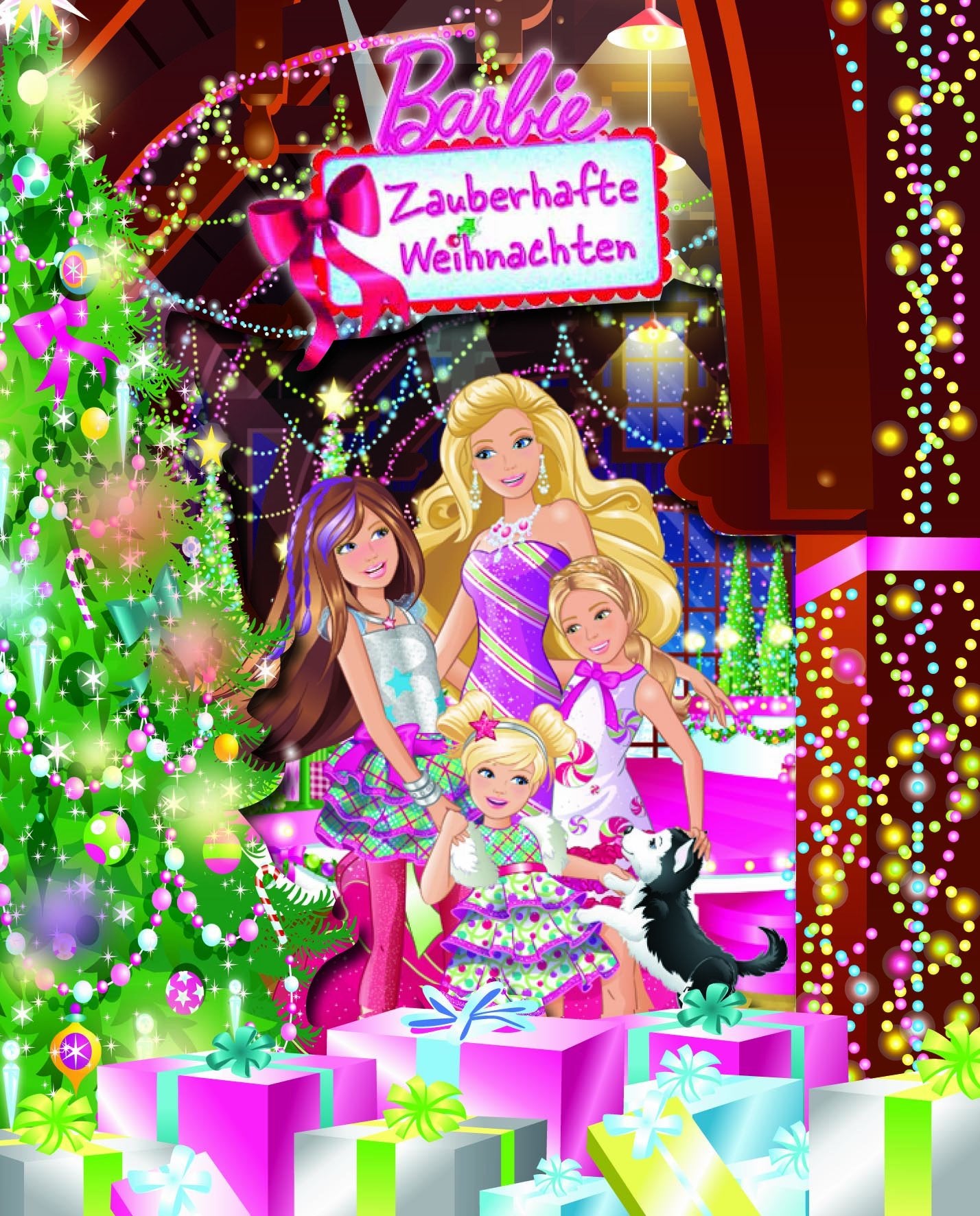 Barbie Storybook zauberhafte Weihnacht: wackelbild Children's books
