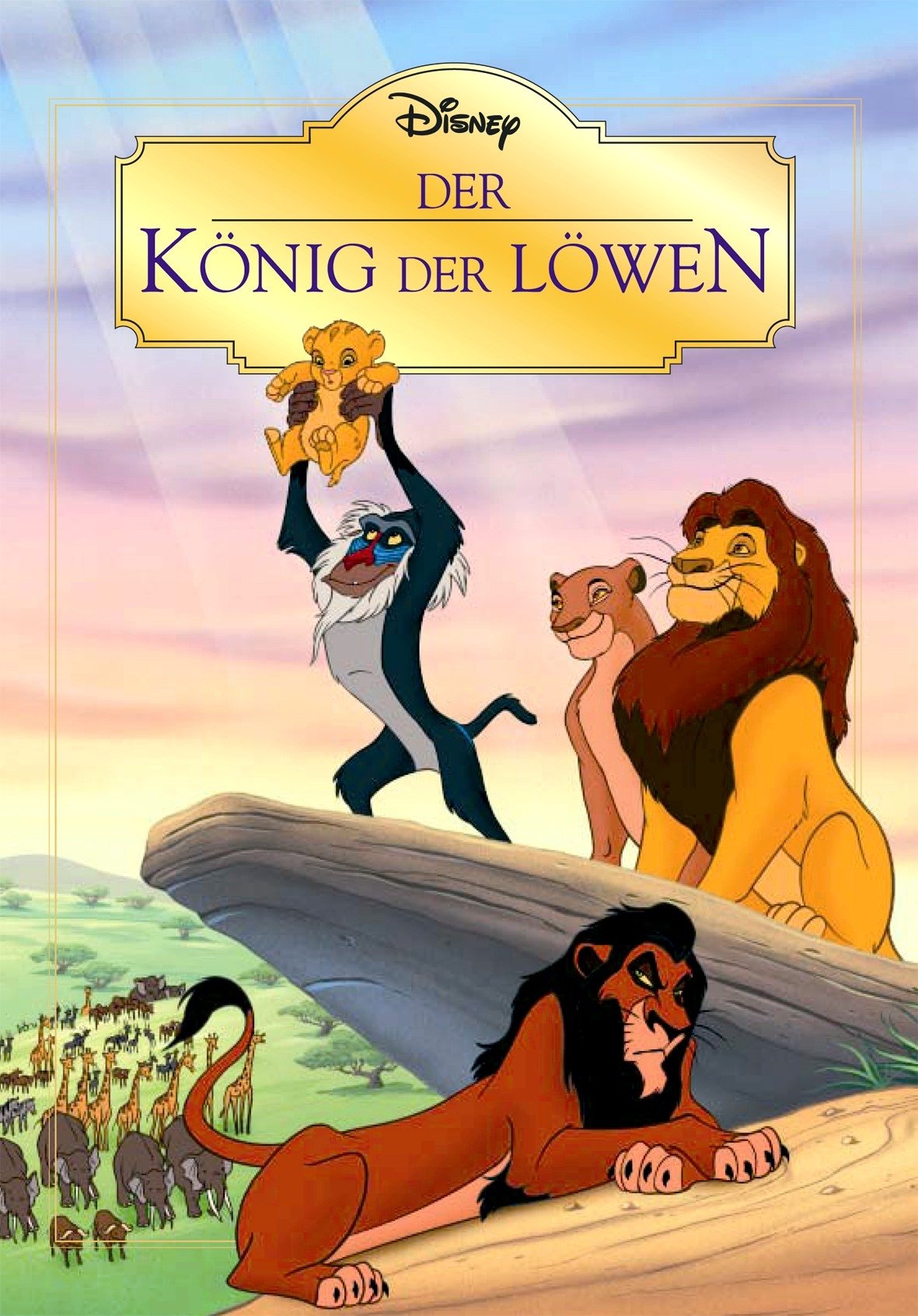 Disney Classic wattiert König Der Löwe Children's books