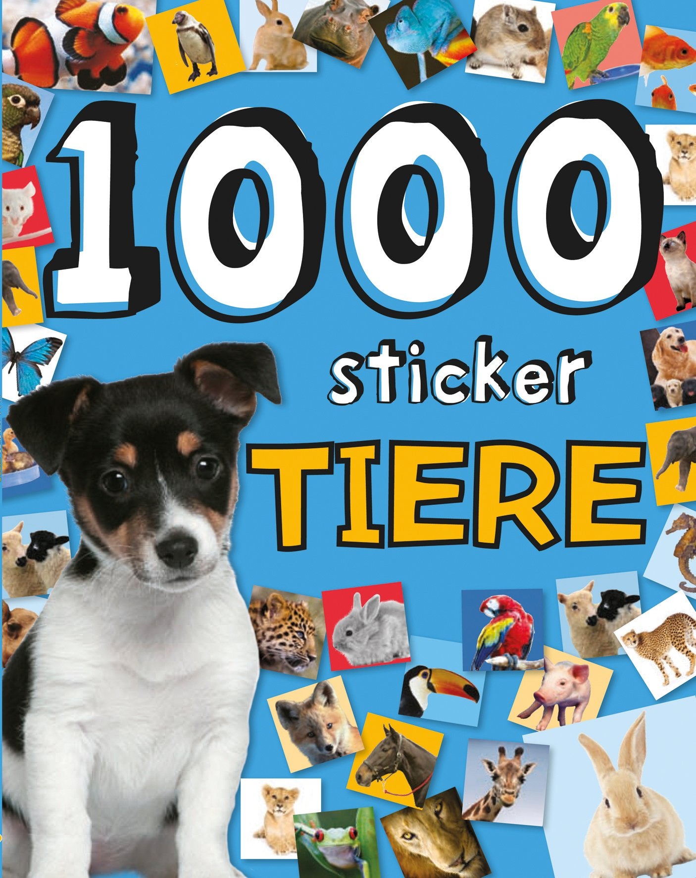 1000 Sticker Tiere: Mit über 60 Rätseln & Spielen Non-fiction