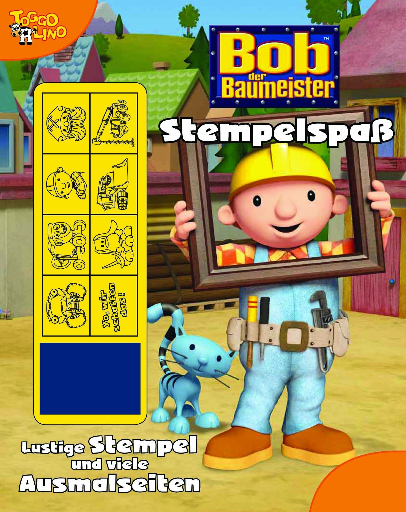 Bob der Baumeister Stempelspaß: Lustige Stempel und viel Ausmalseiten book
