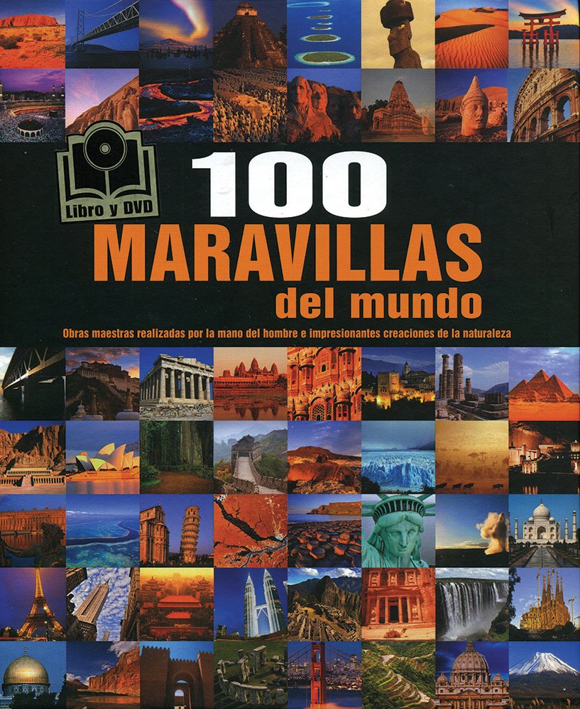 100 maravillas del mundo. libro y dvd book