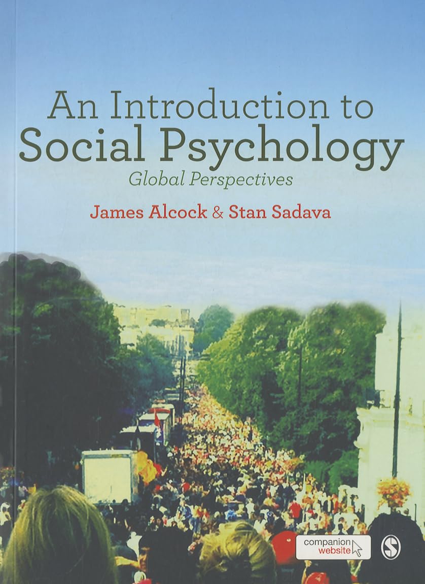An Introduction to Social Psychology: Global Perspectives book