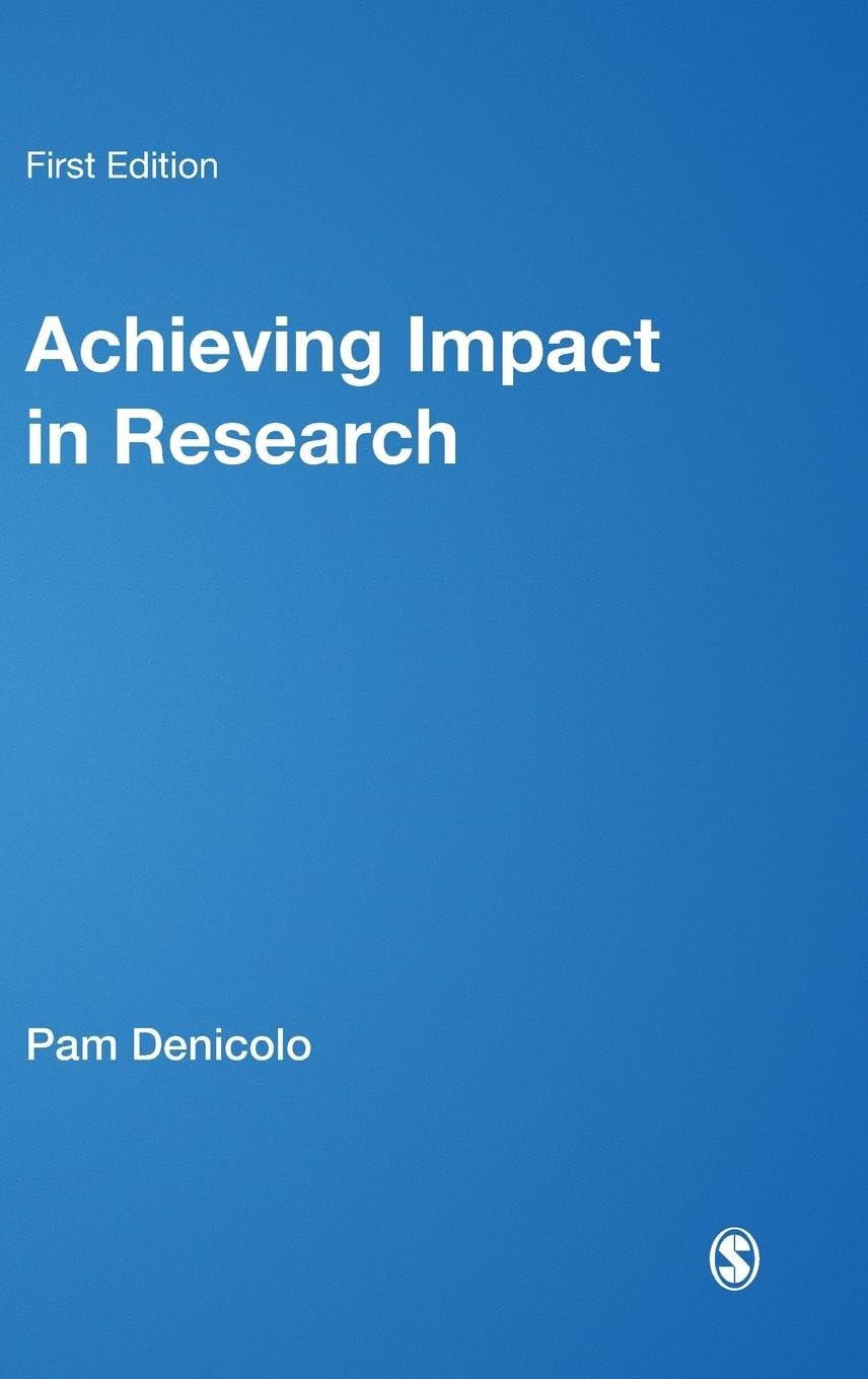 Achieving Impact in Research (Success in Research) Law