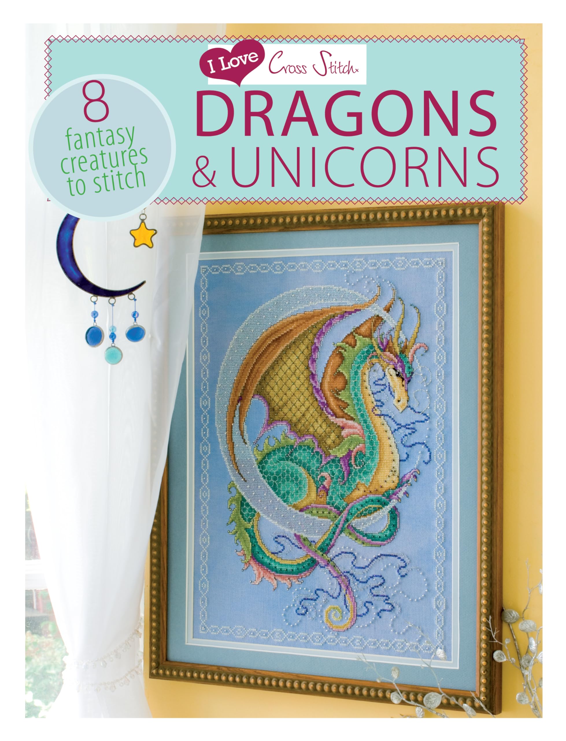 I Love Cross Stitch - Dragons & Unicorns Hobbies & Crafts