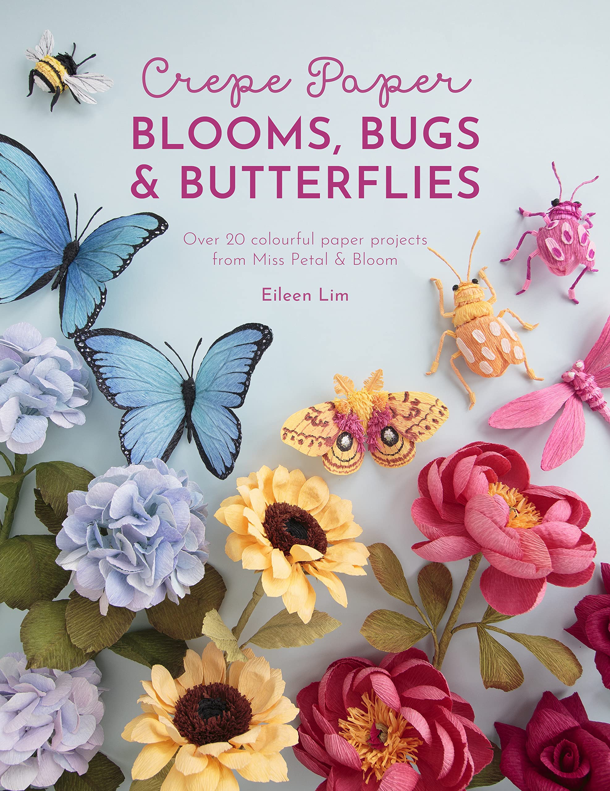 Crepe Paper Blooms, Bugs & Butterflies Hobbies & Crafts