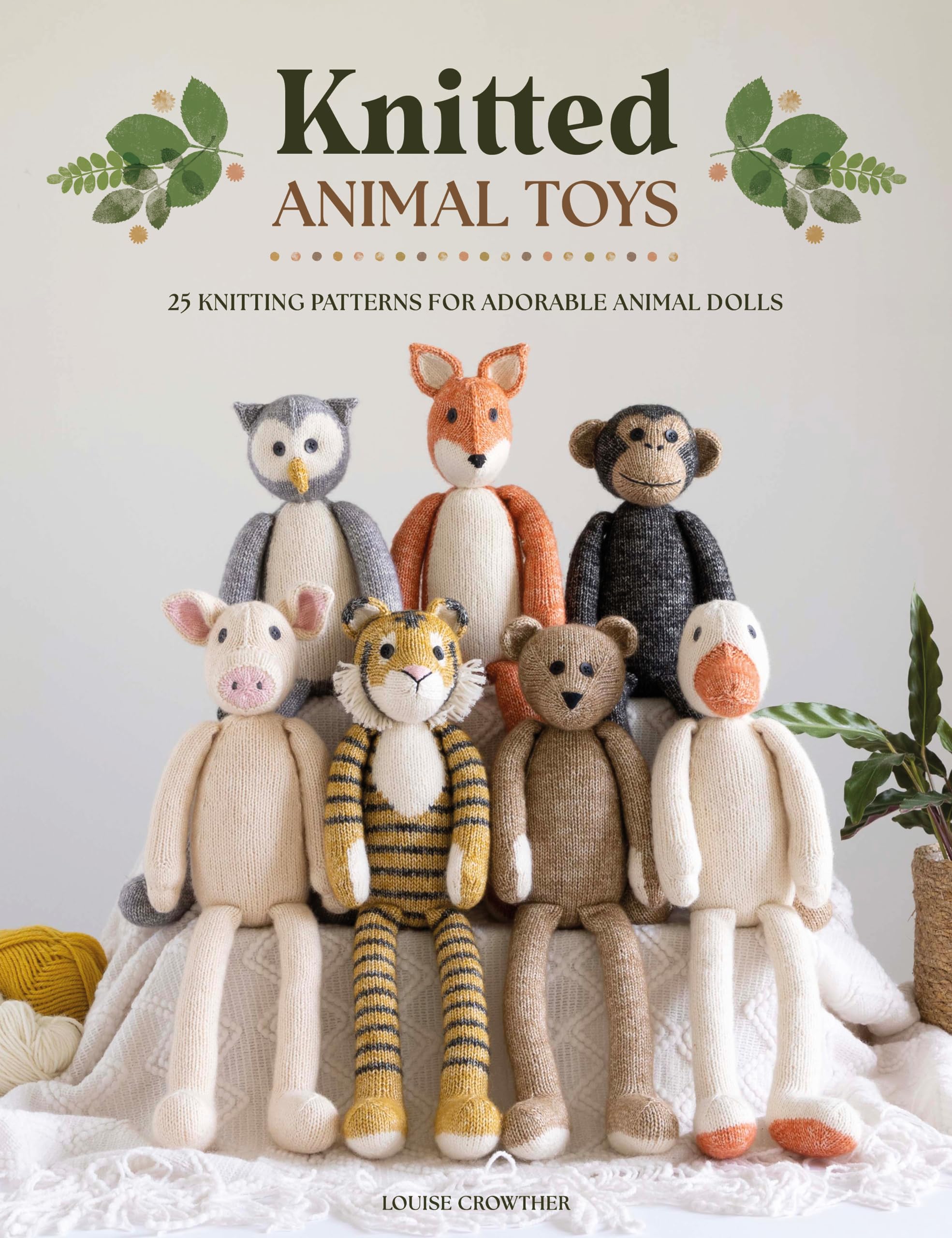 Knitted Animal Toys Hobbies & Crafts