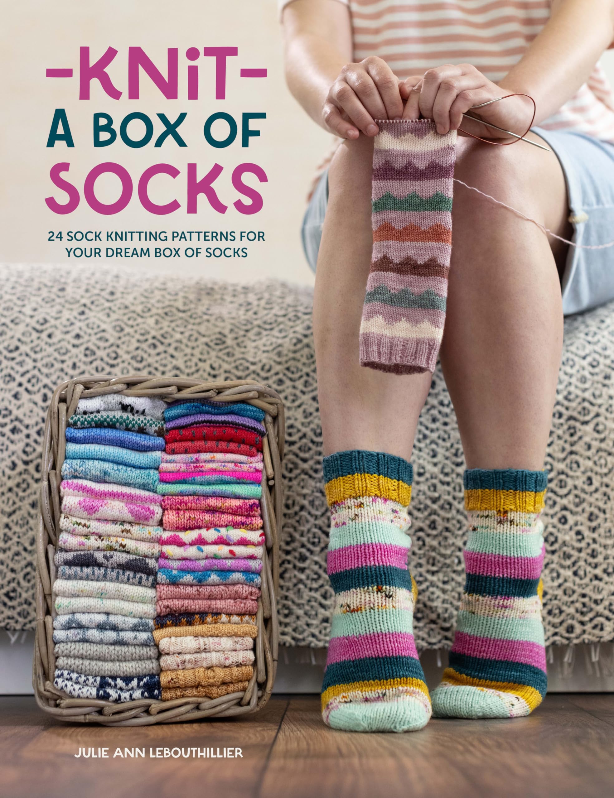 Knit a Box of Socks: 24 sock knitting patterns for your dream box of socks Hobbies & Crafts