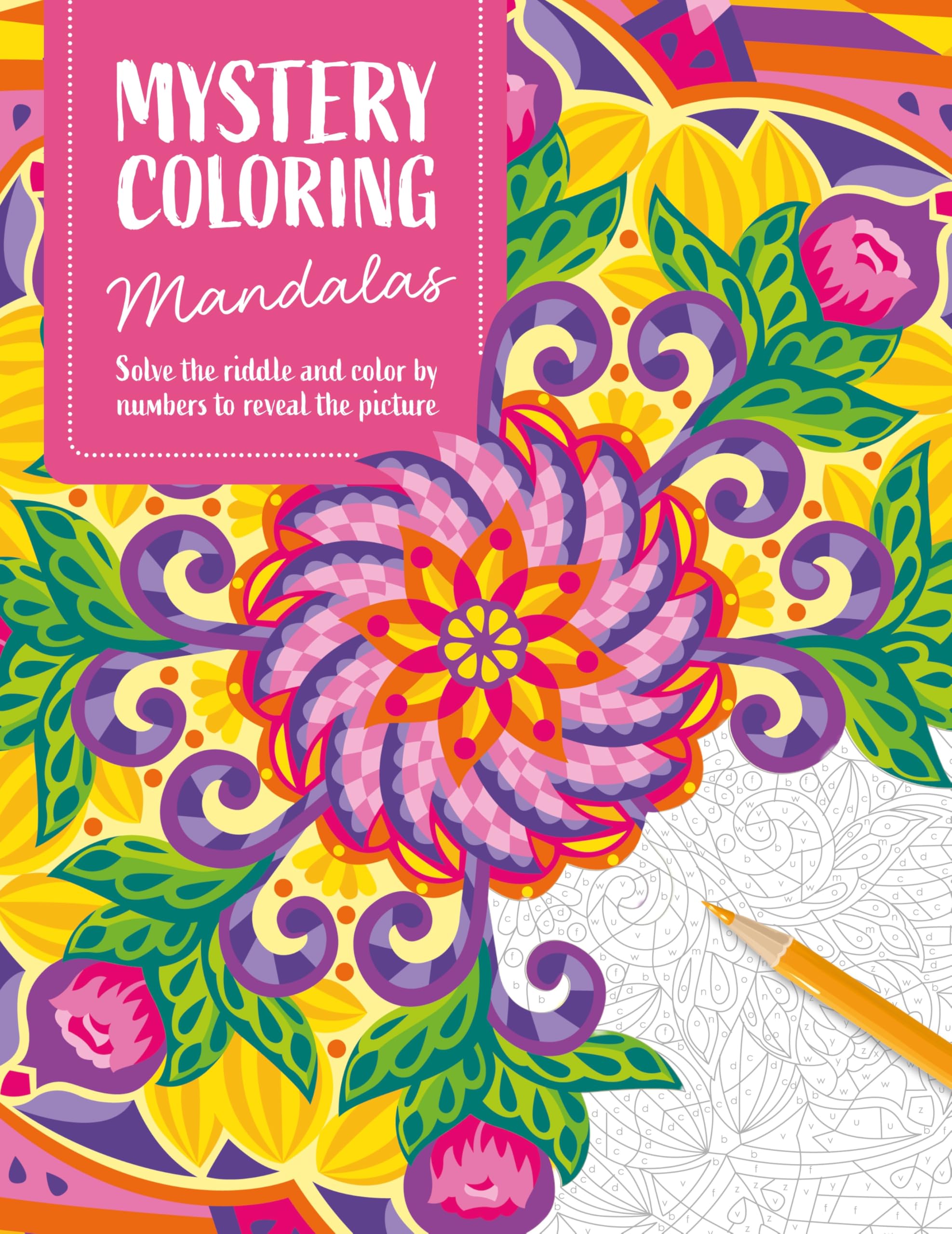 Mystery Coloring Mandalas: Solve the Riddle and Color by Numbers to Reveal the Picture Hobbies & Crafts