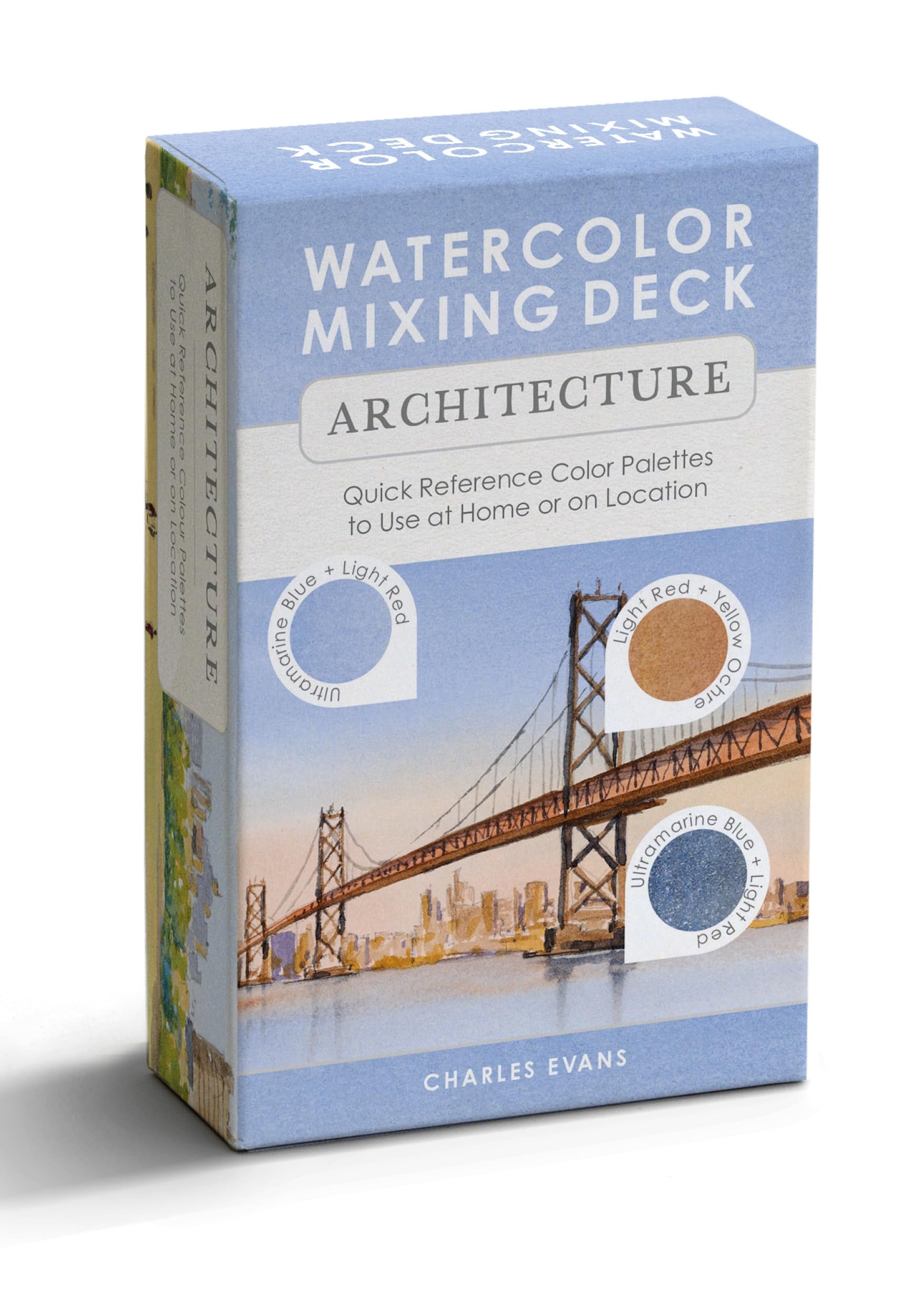 Watercolor Mixing Deck: Architecture: Quick Reference Color Palettes to Use at Home or on Location Film, Art & Culture