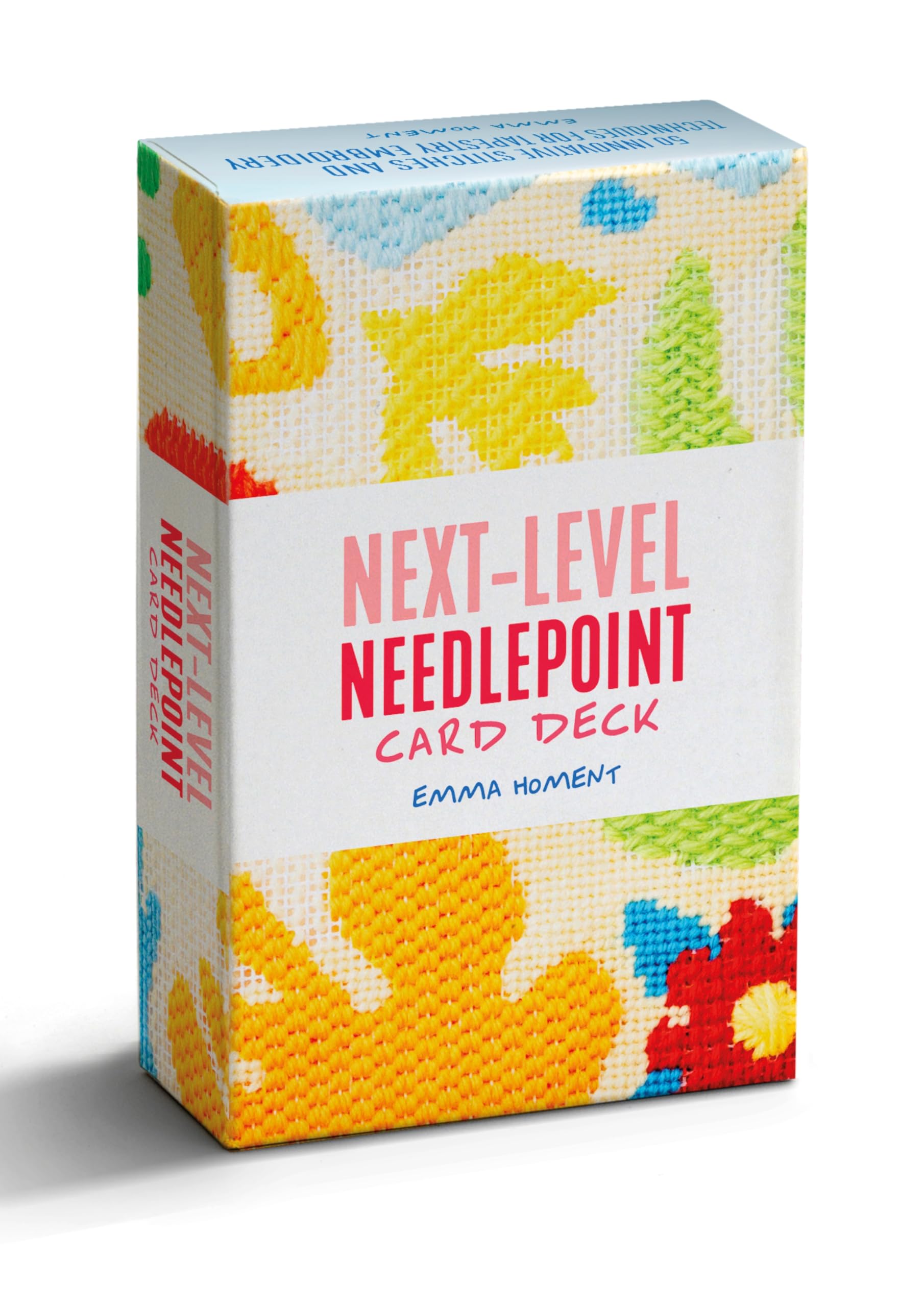 Next-level Needlepoint Card Deck: 50 Innovative Stitches and Techniques for Tapestry Embroidery Hobbies & Crafts