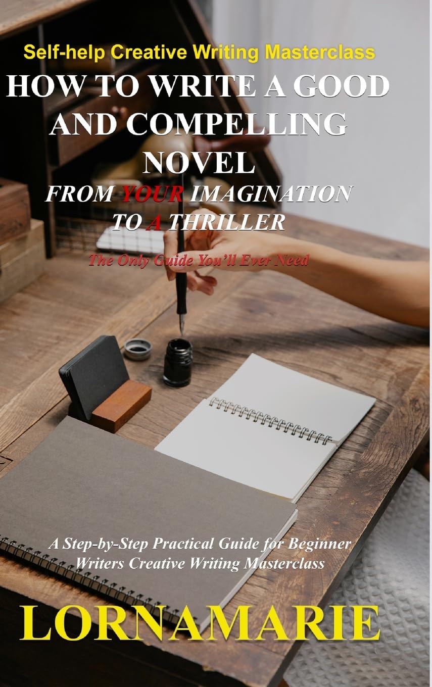 How to Write a Good and Compelling Novel From Your Imagination to A Thriller: A Step-by-Step Practical Guide for Beginner Writers Creative Writing Masterclass Learning & Reference
