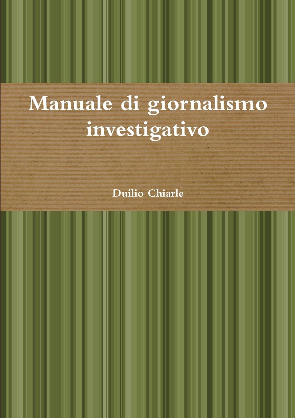 Manuale di giornalismo investigativo book