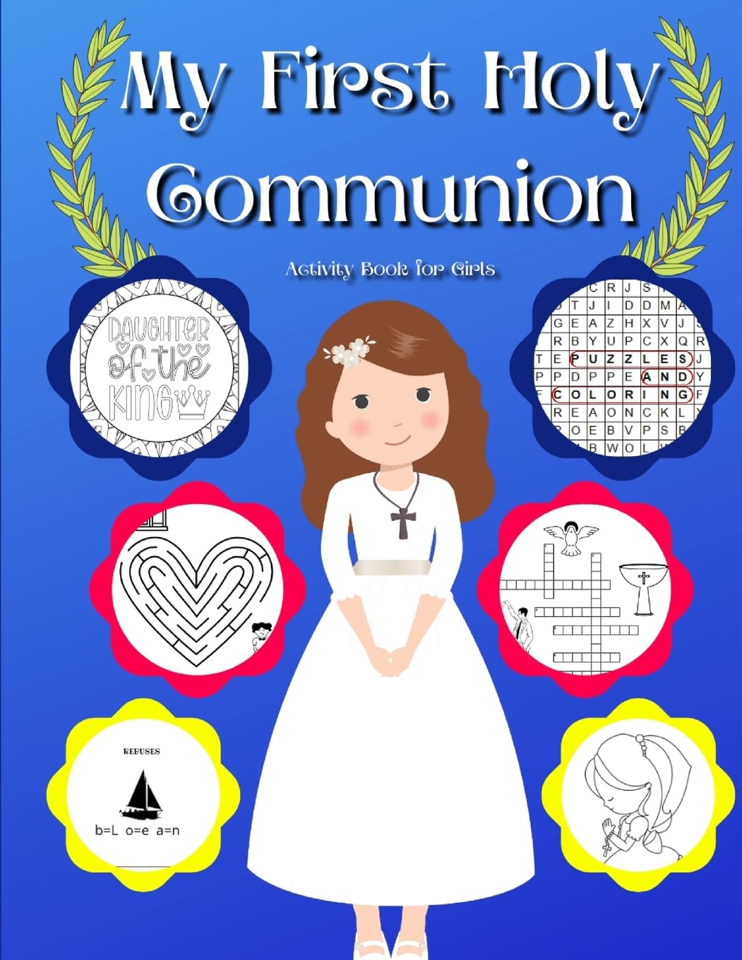 My First Holy Communion Activity Book for Girls Religion & Esotericism