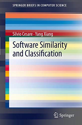 Software Similarity and Classification (Springerbriefs in Computer Science) Law