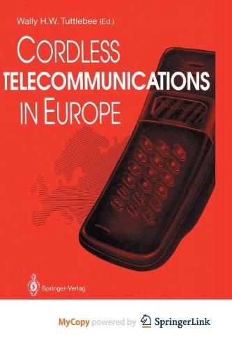 Cordless Telecommunications in Europe: The Evolution of Personal Communications Computer Science
