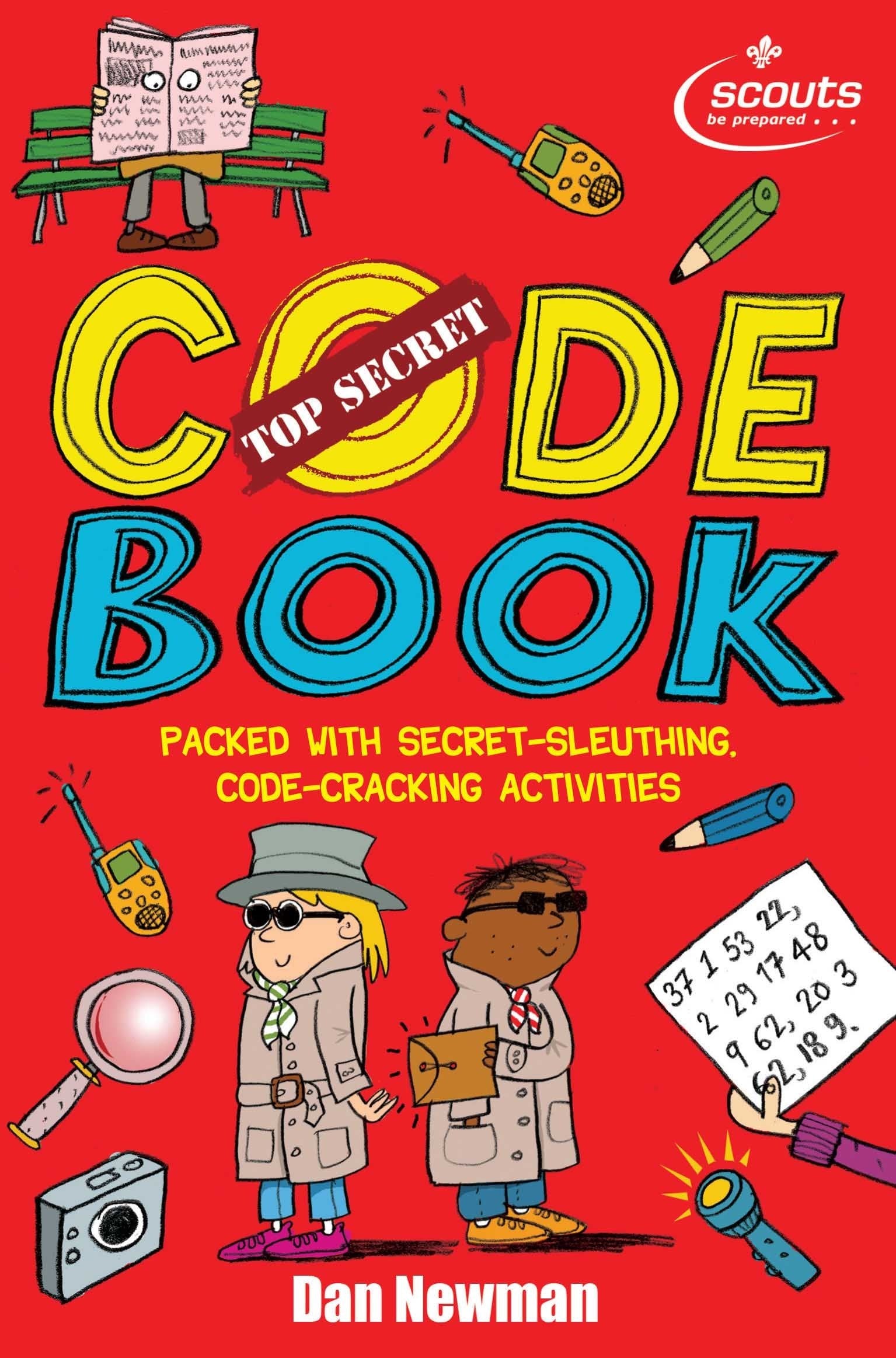 Top Secret Code Book: A Fascinating Book of Codes to Crack from the Scouts Tiptoi & Games