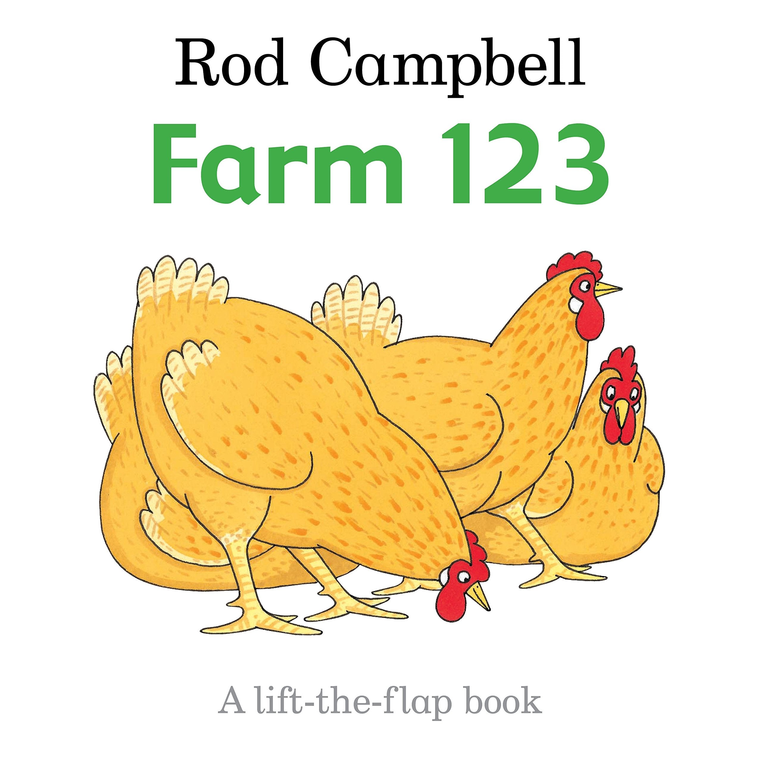Farm 123: A lift-the-flap animal counting book from the creator of Dear Zoo Parents & Children