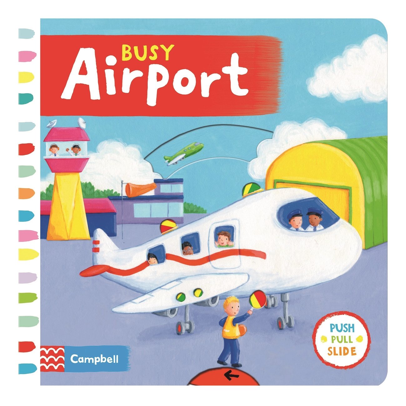 Busy Airport: Push, Pull, Slide (Campbell Busy Books, 1) Tiptoi & Games