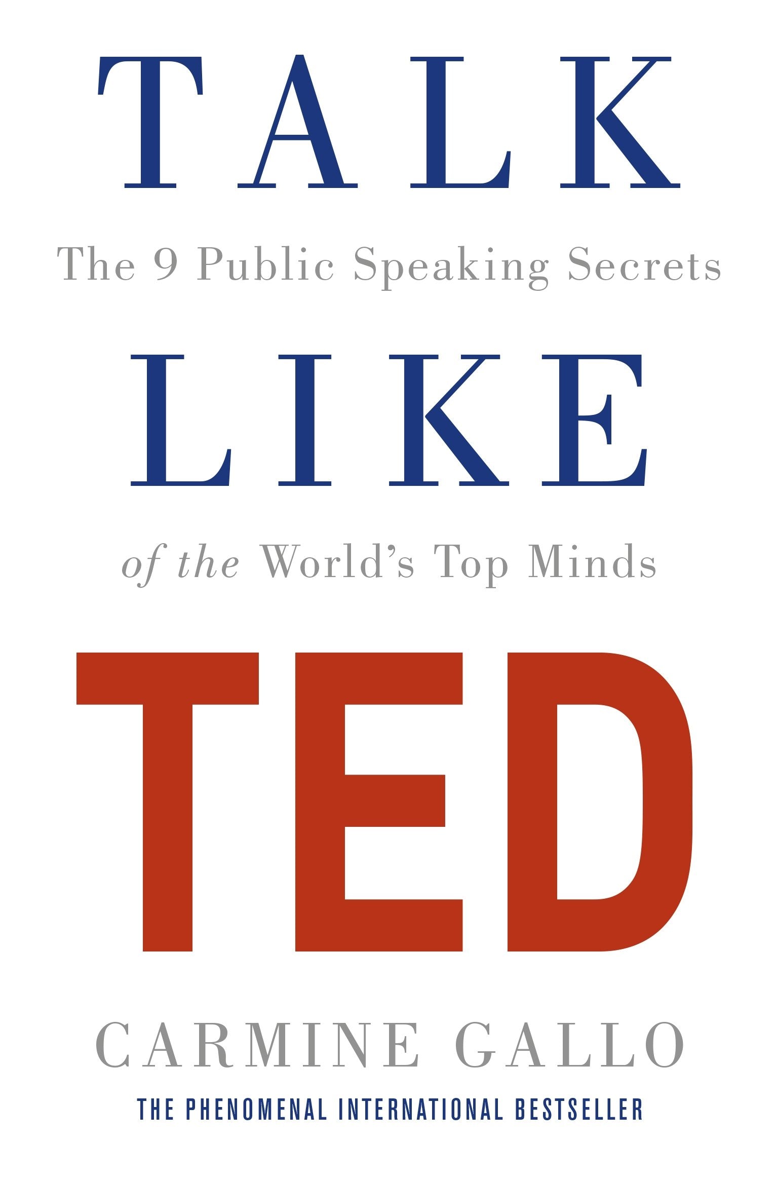 Talk Like TED Business, Finance & Career Books