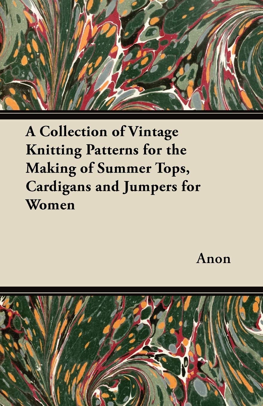 A Collection of Vintage Knitting Patterns for the Making of Summer Tops, Cardigans and Jumpers for Women Hobbies & Crafts