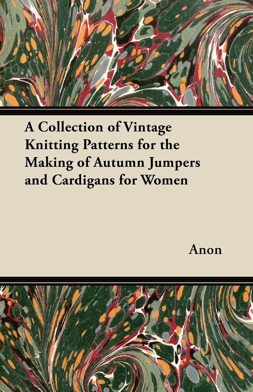 A Collection of Vintage Knitting Patterns for the Making of Autumn Jumpers and Cardigans for Women Hobbies & Crafts