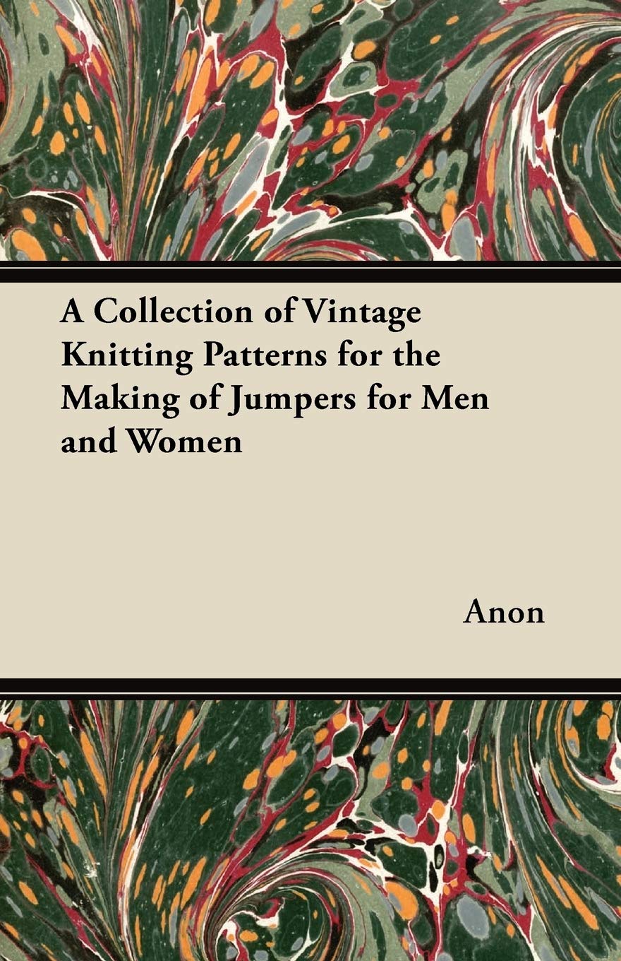 A Collection of Vintage Knitting Patterns for the Making of Jumpers for Men and Women Hobbies & Crafts
