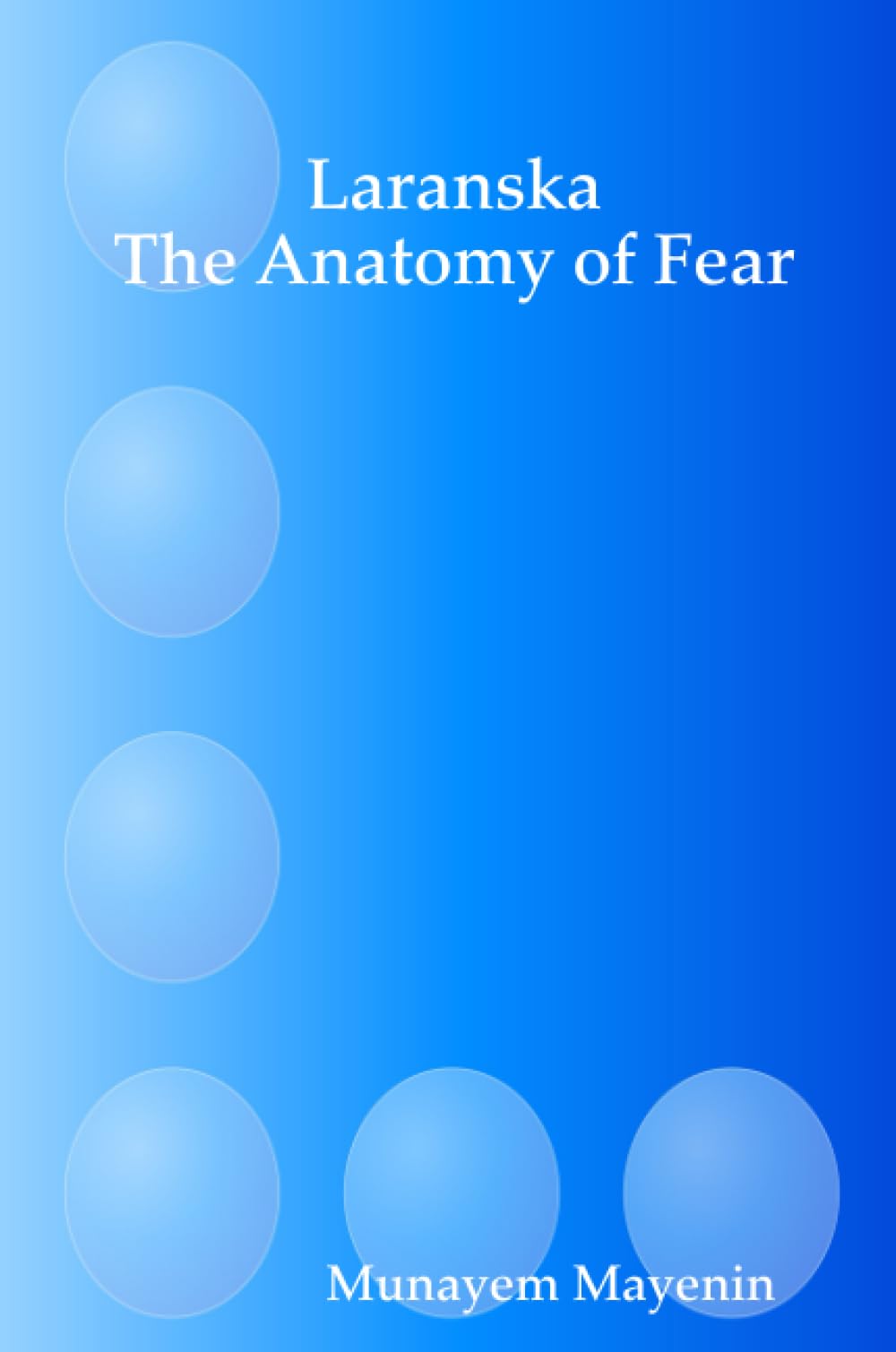 Laranska The Anatomy of Fear Contemporary literature