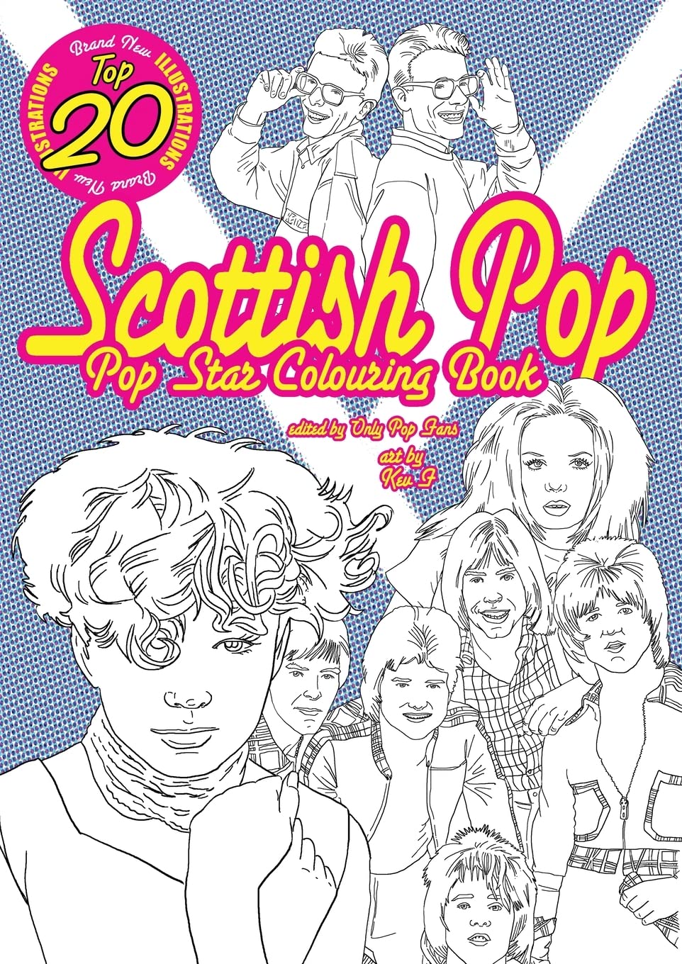 Product Image: Scottish Pop Star Colouring Book