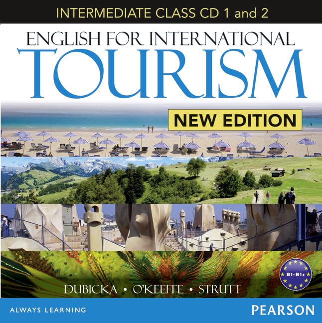 English for International Tourism Intermediate Audio-CD (B1+-B2) (English for Tourism) Foreign Languages ​​& Dictionaries