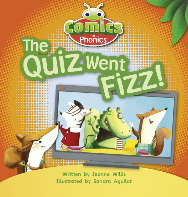 Bug Club Comics for Phonics Reception Phase 3 Set 07 The Quiz Went Fizz Foreign Languages ​​& Dictionaries