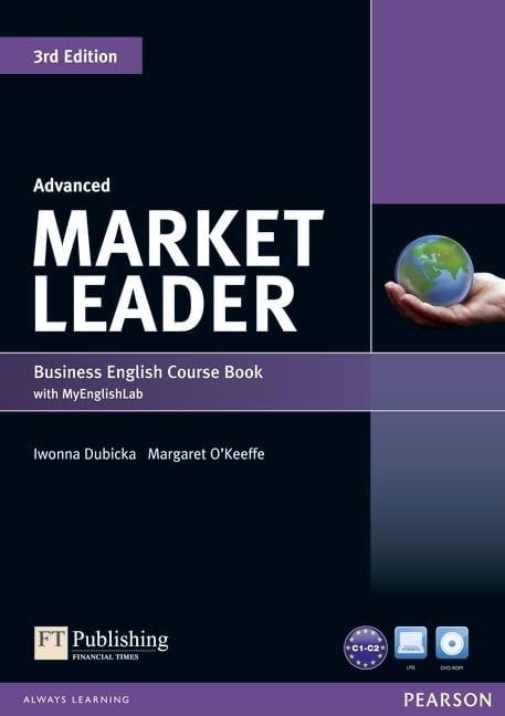Market Leader 3rd Edition Advanced Coursebook for DVD-ROM and MyEnglishLab Pack Foreign Languages ​​& Dictionaries