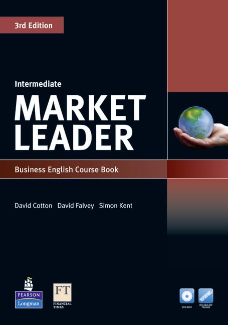 Market Leader 3rd Edition Intermediate Coursebook for DVD-ROM and MyLab Pack Foreign Languages ​​& Dictionaries