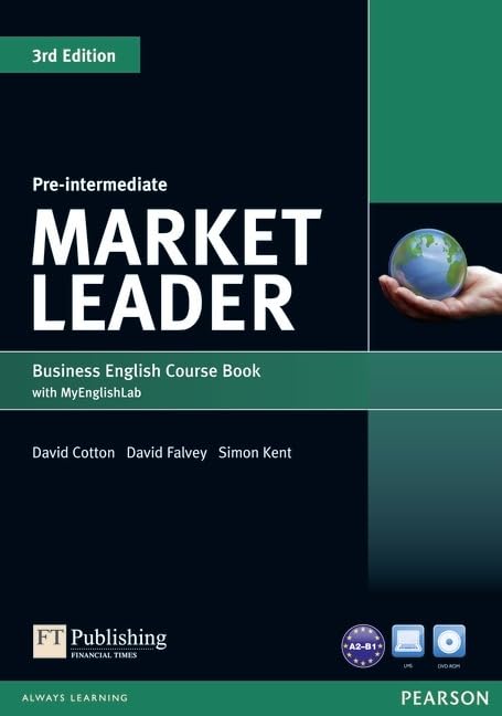 Market Leader 3rd Edition Pre-Intermediate Coursebook for DVD-ROM and MyEnglishLab Pack Foreign Languages ​​& Dictionaries