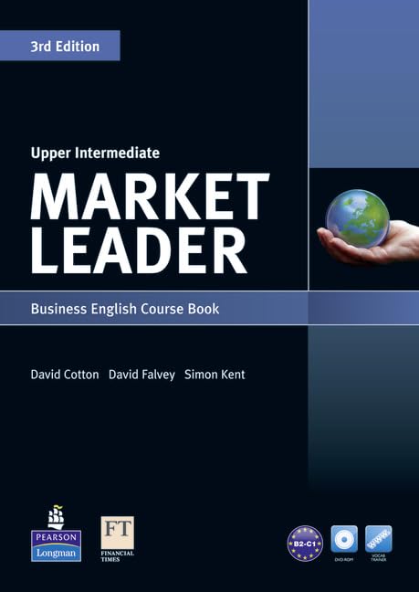 Product Image: Market Leader 3rd Edition Upper Intermediate Coursebook for DVD-ROM and MyLab Pack