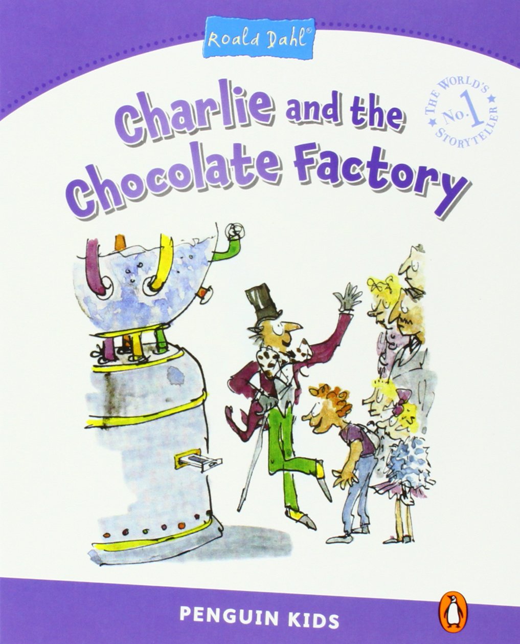 Penguin Kids 5 Charlie and the Chocolate Factory (Dahl) Reader book
