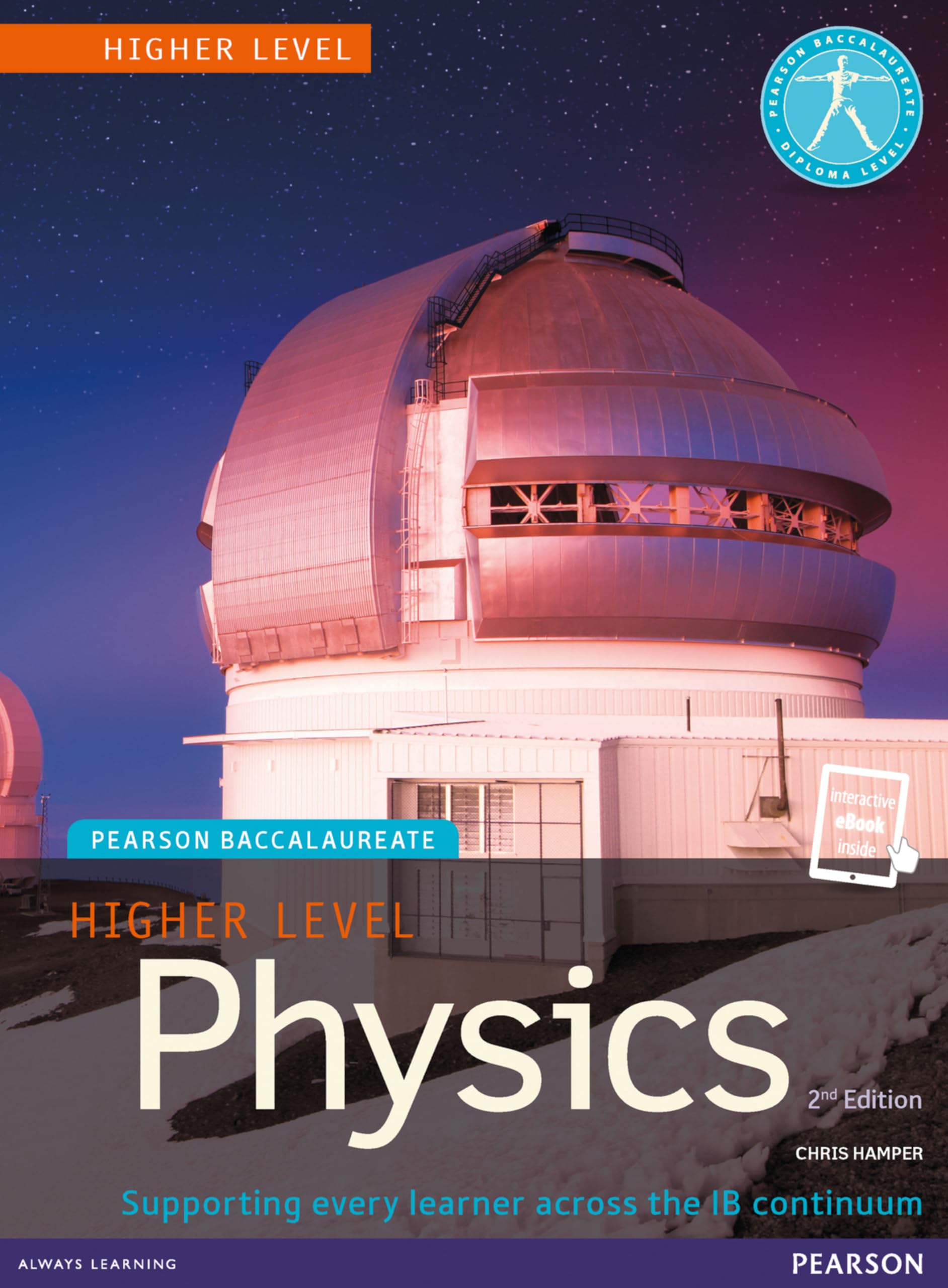 Pearson Baccalaureate Physics Higher Level 2nd edition print and ebook bundle for the IB Diploma Foreign Languages ​​& Dictionaries