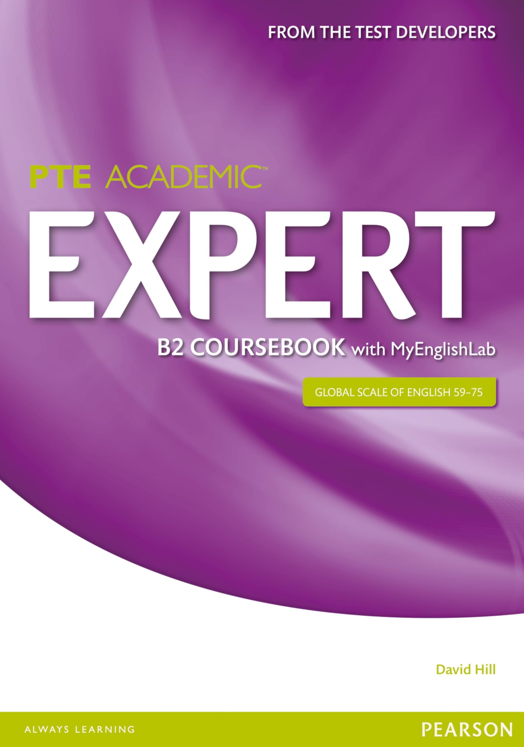 Pearson Test of English Academic B2 Expert Coursebook + Myenglishlab Access Card book