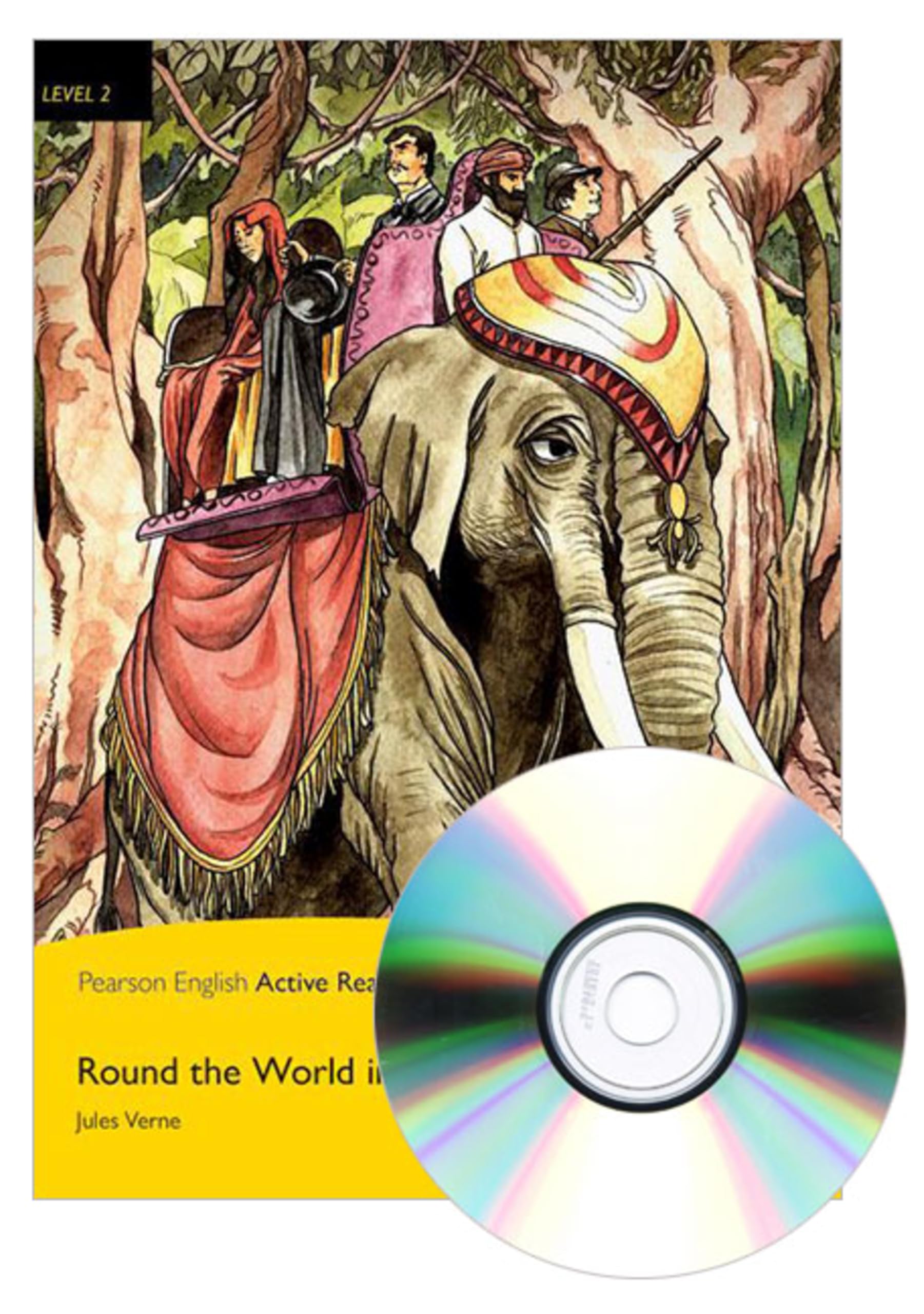 Level 2: Round The World In Eighty Days Book and Multi-ROM with MP3 Pack Study Guides